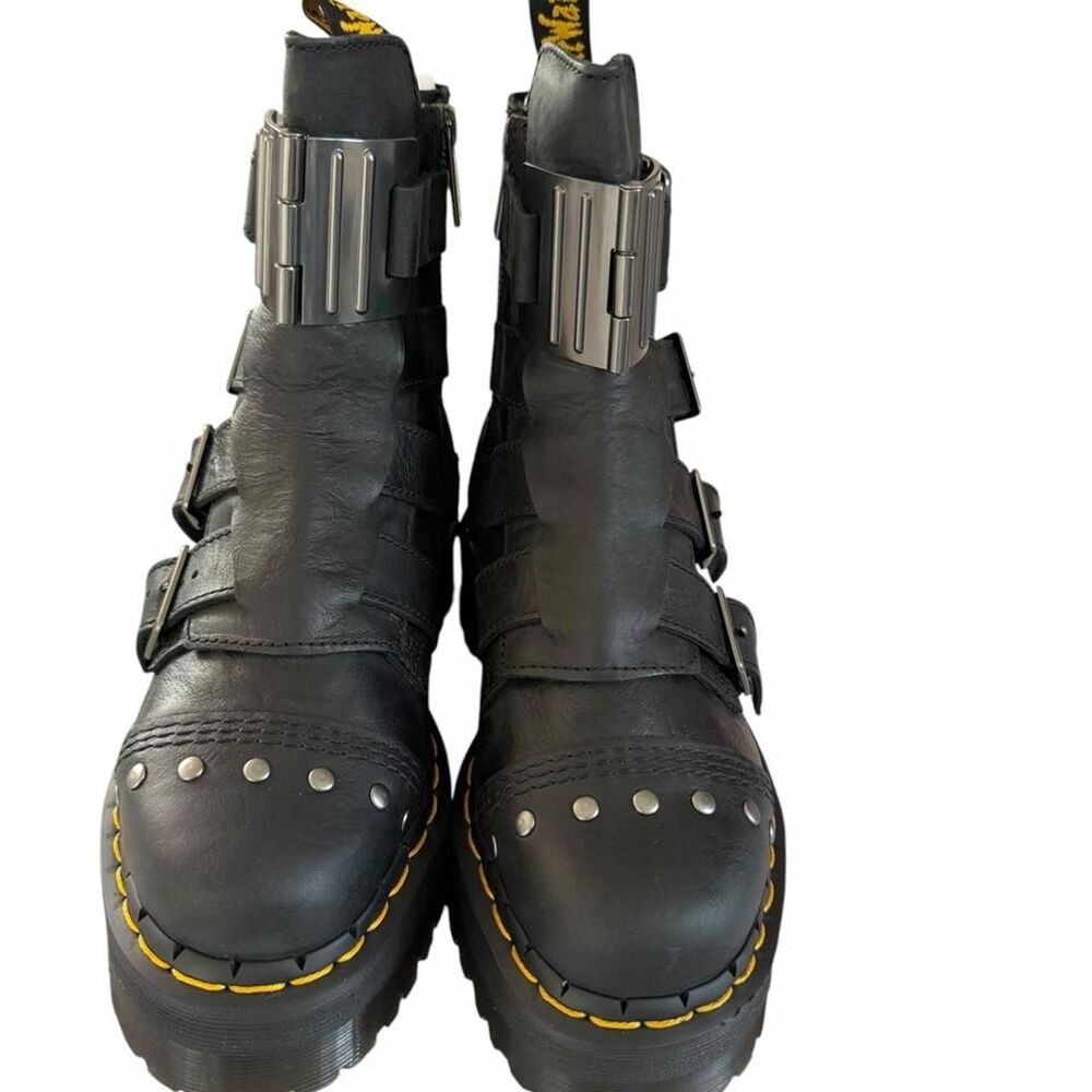 Dr-martens Women's Black Boots - Picture 3 of 8